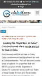Mobile Screenshot of cebubesthomes.com